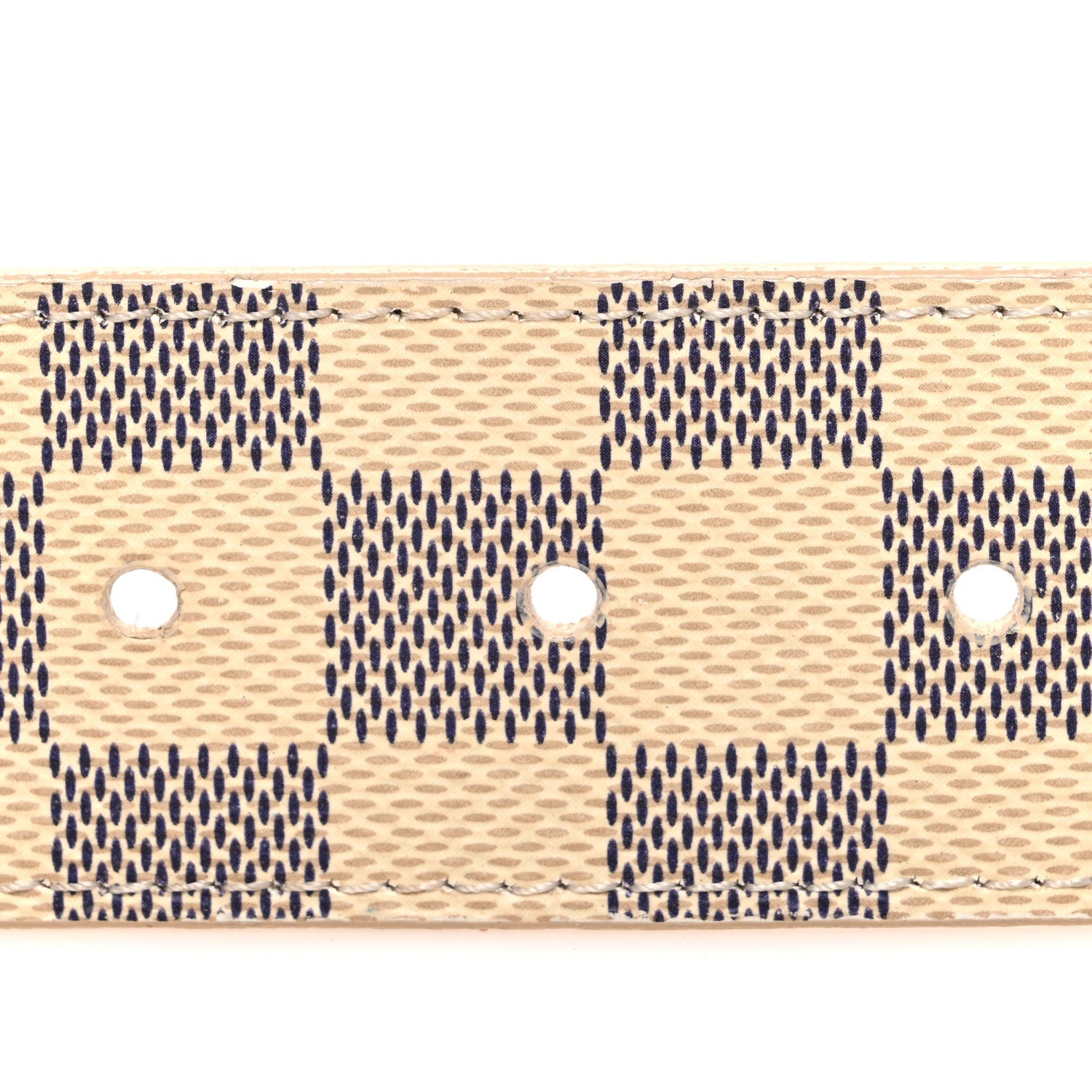 Louis Vuitton Damier Azur LV Initiales 85 34 Belt