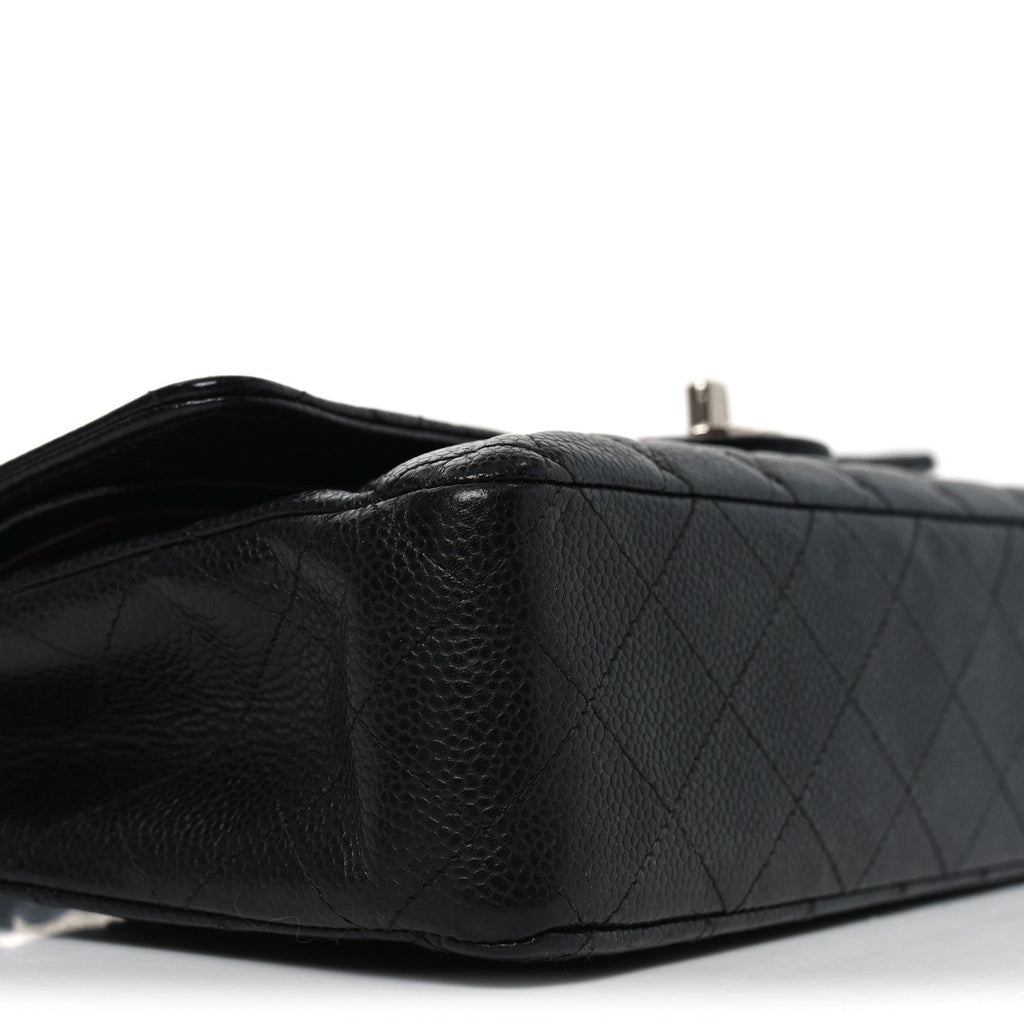 Chanel Caviar Quilted Medium Double Flap Black