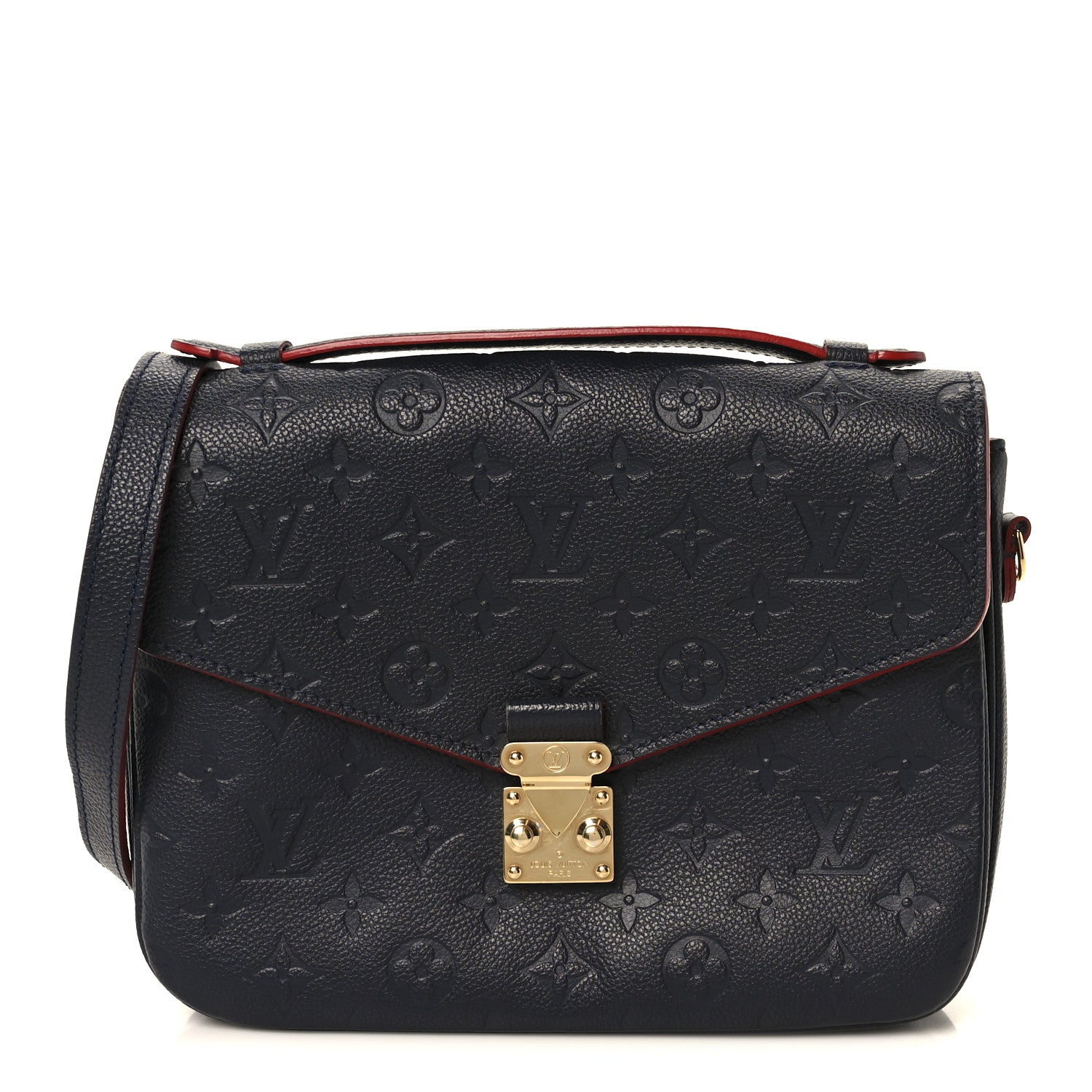 Louis Vuitton Empreinte Pochette Metis Marine Rouge
