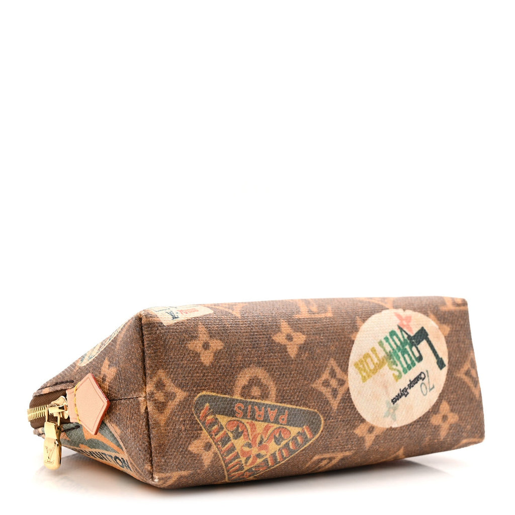 Louis Vuitton Monogram Flight Mode Cosmetic Pouch