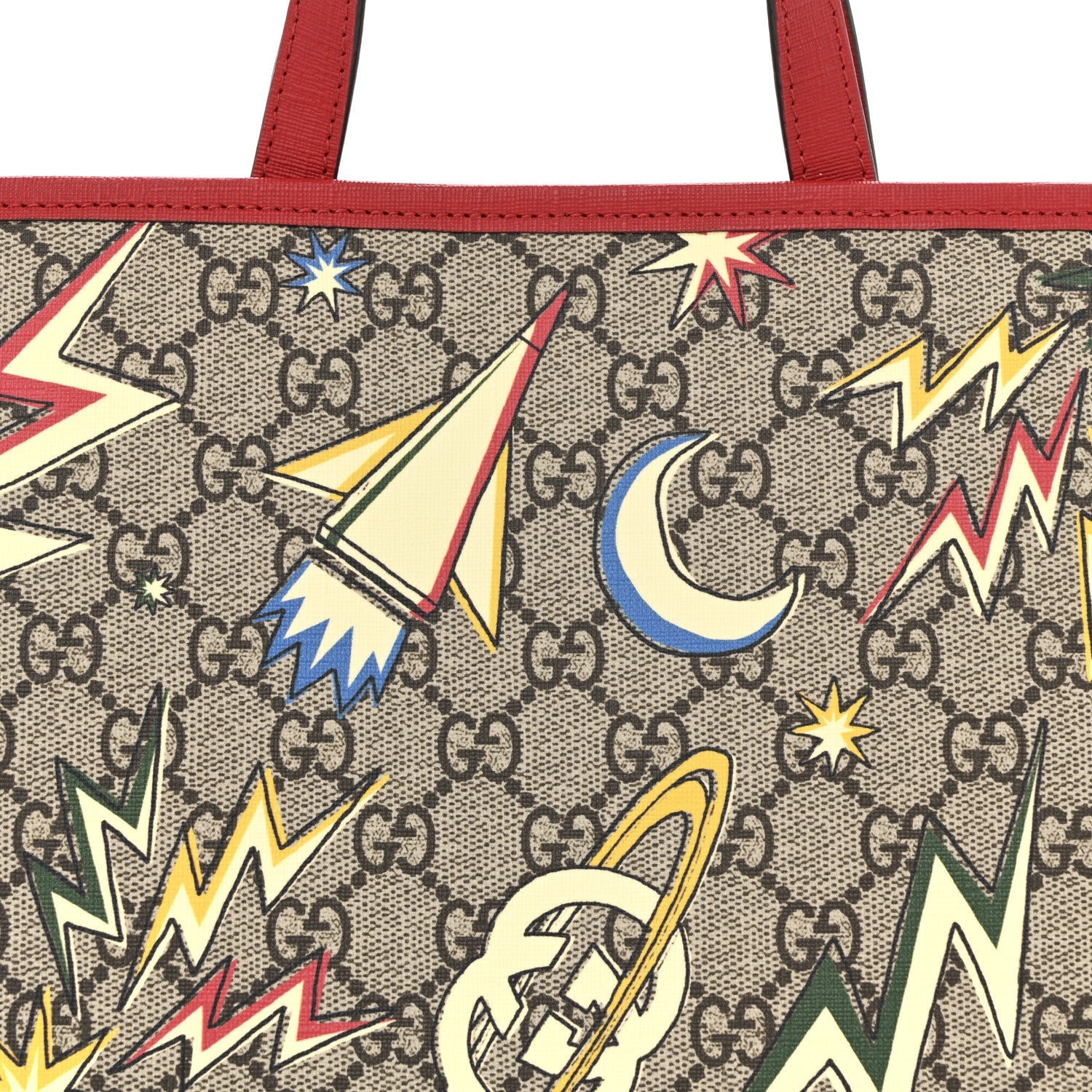 Gucci GG Supreme Monogram Space Childrens Tote