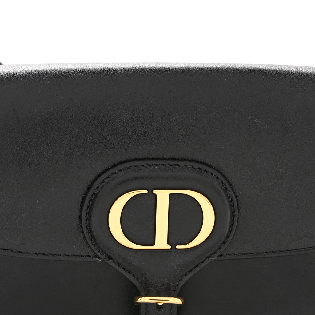 Christian Dior Box Calfskin East West Bobby Bag Black