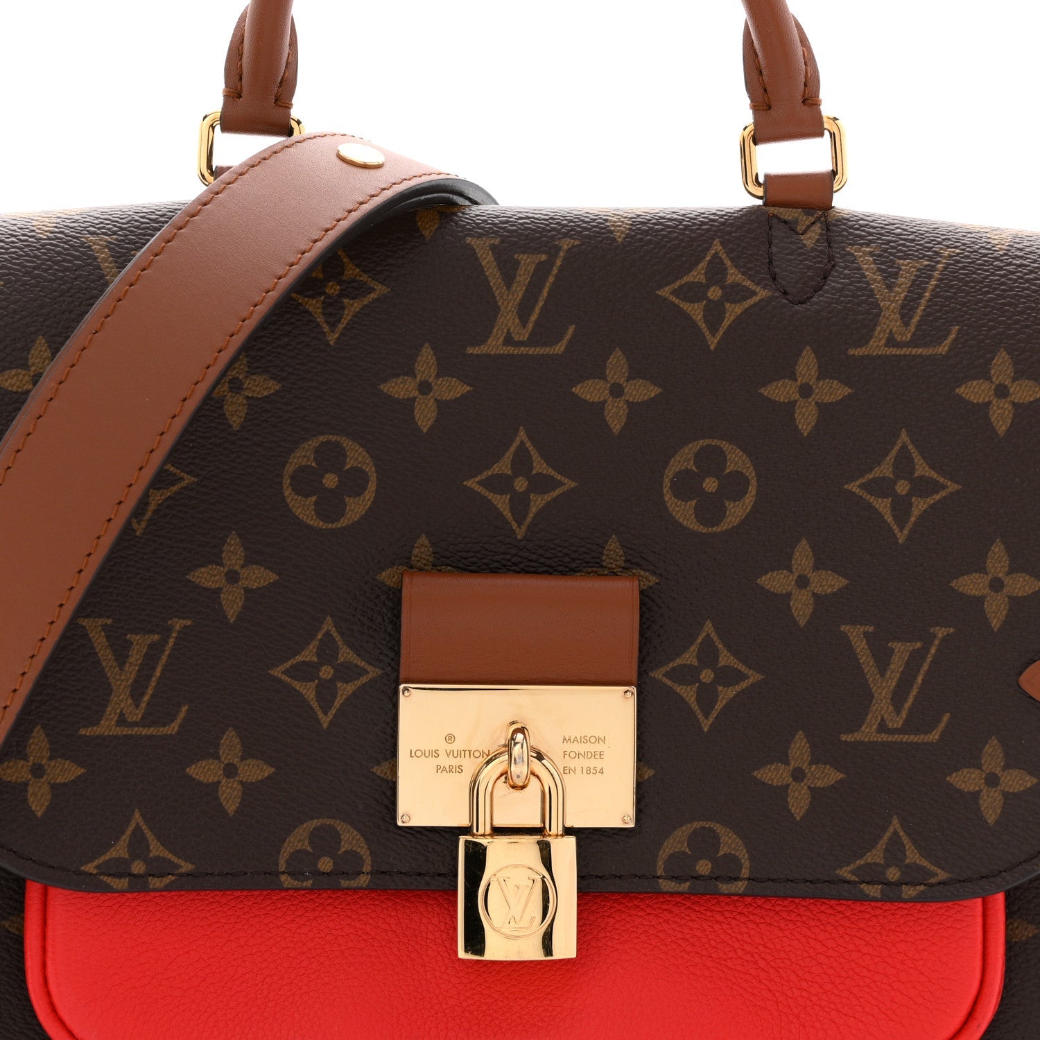 Louis Vuitton Monogram Vaugirard Coquelicot