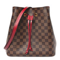 Louis Vuitton Damier Ebene Neonoe MM  Cherry Berry