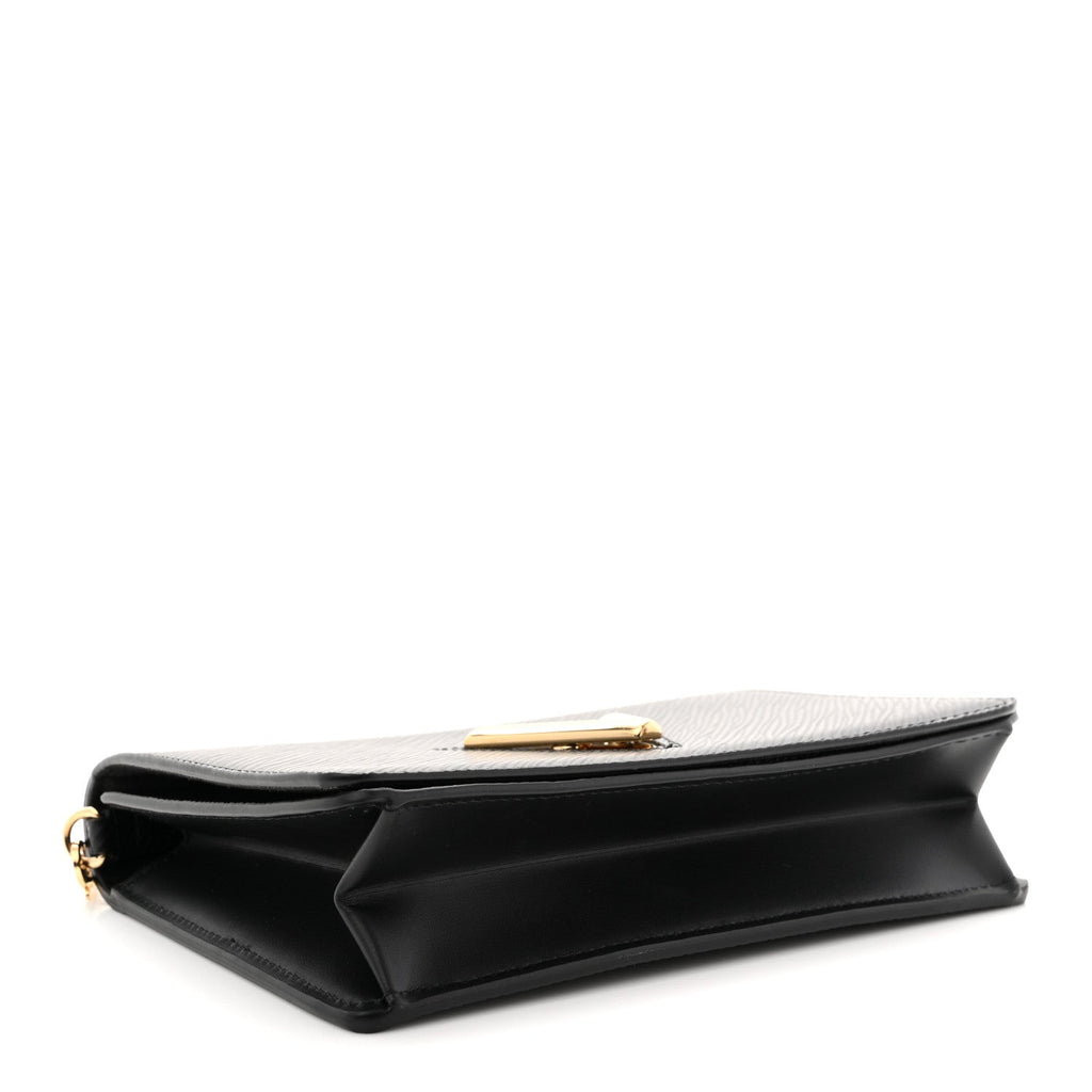 Louis Vuitton Epi Twist Belt Chain Wallet Black