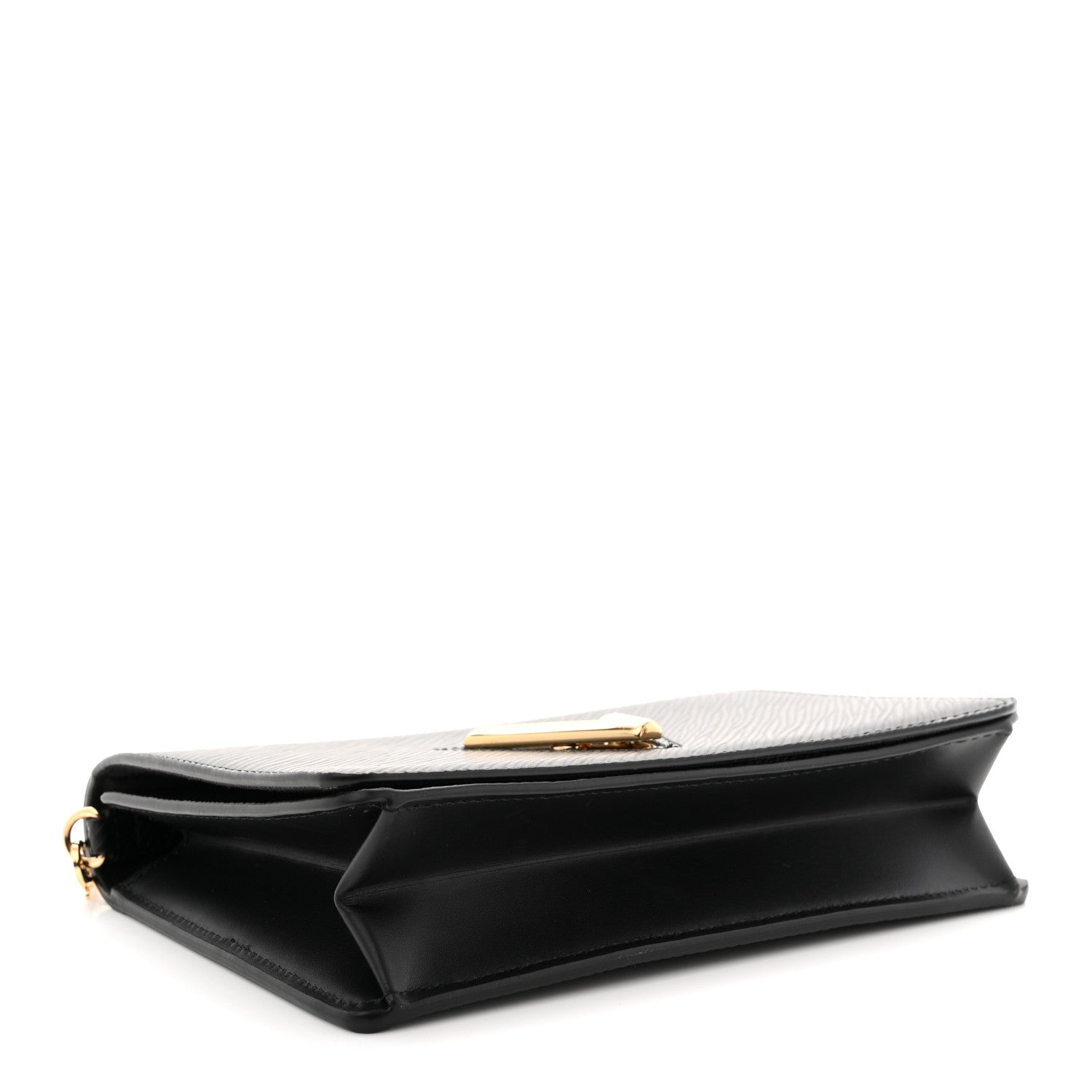 Louis Vuitton Epi Twist Belt Chain Wallet Black