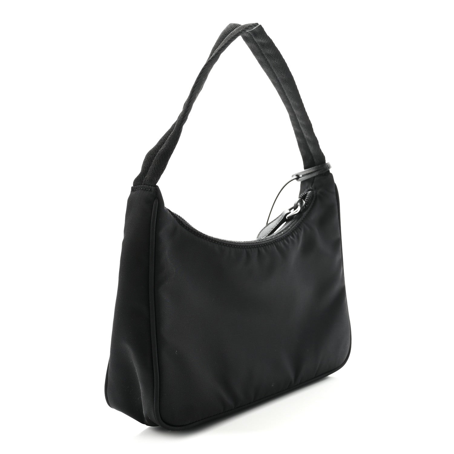 Prada Tessuto Nylon Mini Re-Edition 2000 Bag Black