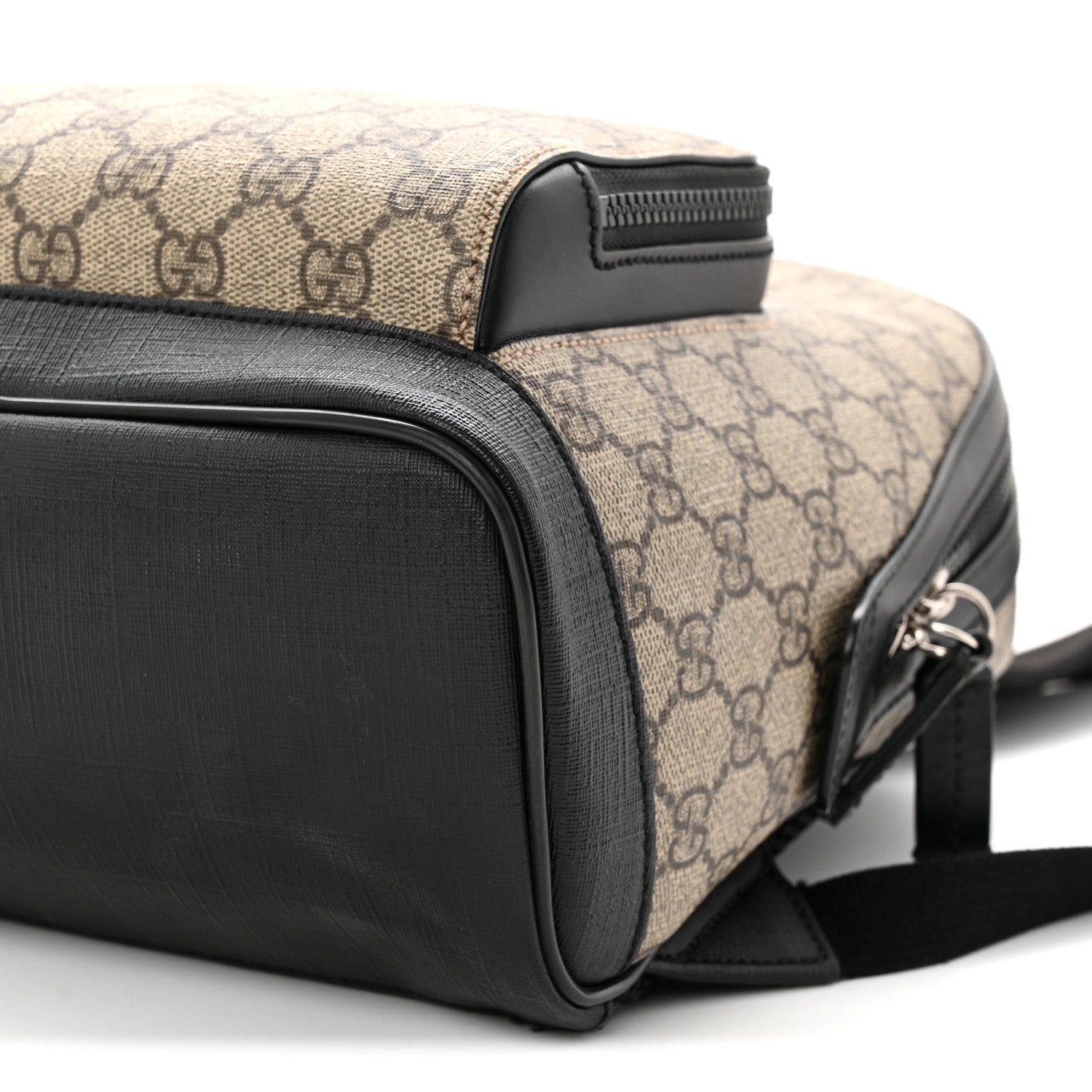 Gucci GG Supreme Monogram Small Eden Day Backpack Black