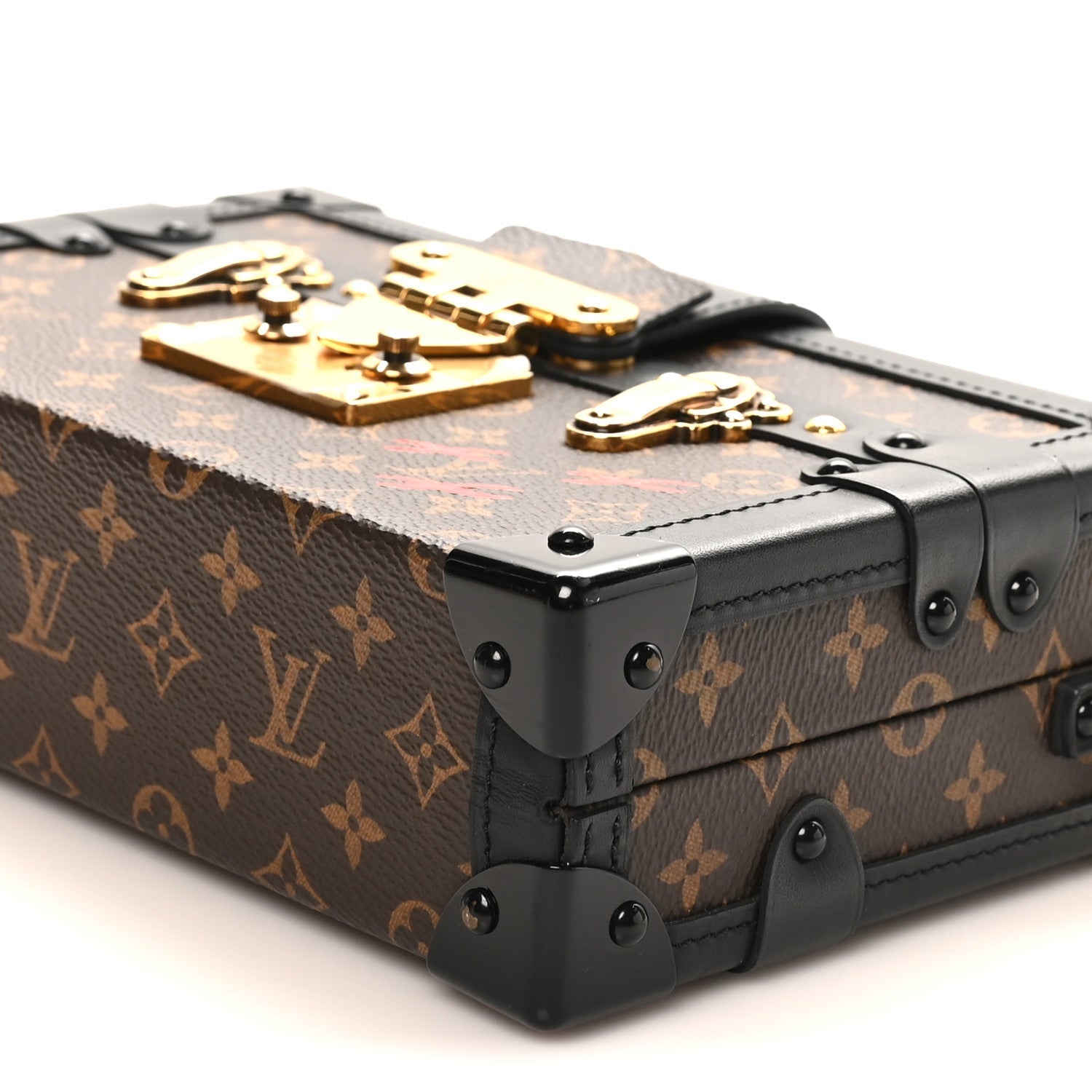 Louis Vuitton Monogram Petite Malle Black