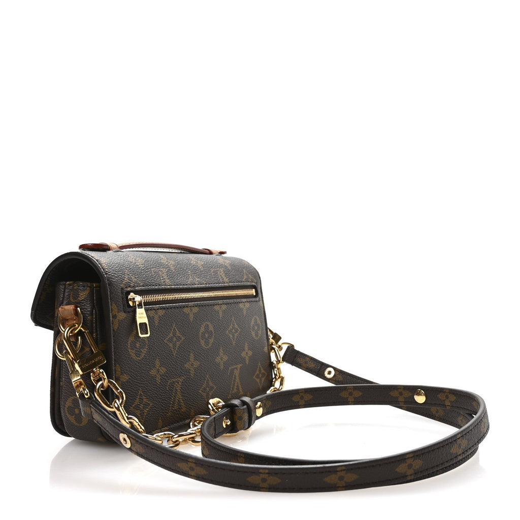 Louis Vuitton Monogram Pochette Metis East West