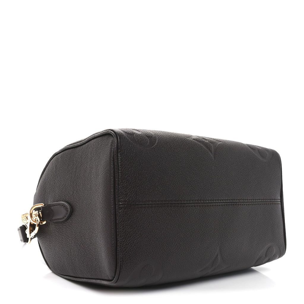 Louis Vuitton Empreinte Monogram Giant Speedy Bandouliere 25 Chocolate