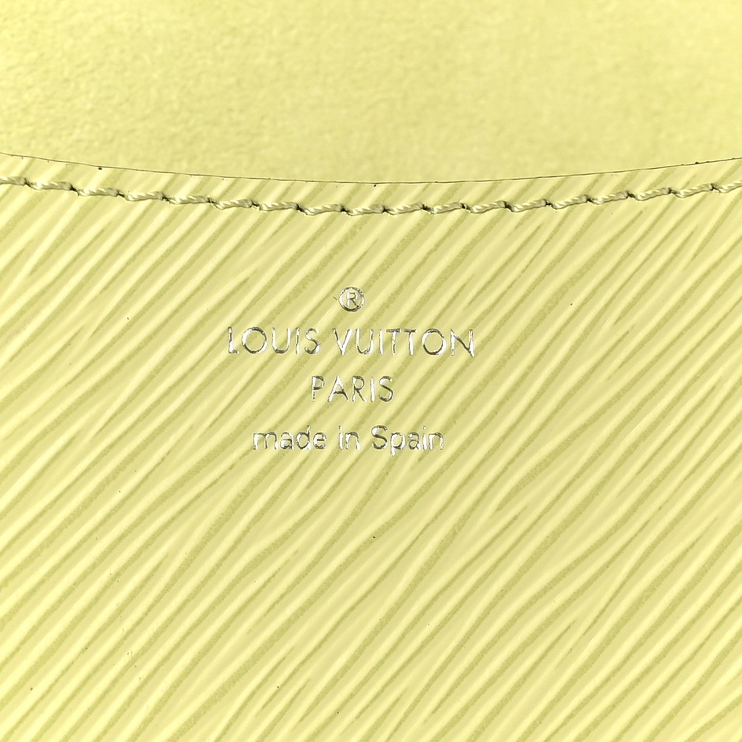Louis Vuitton Epi Buci Crossbody Light Green