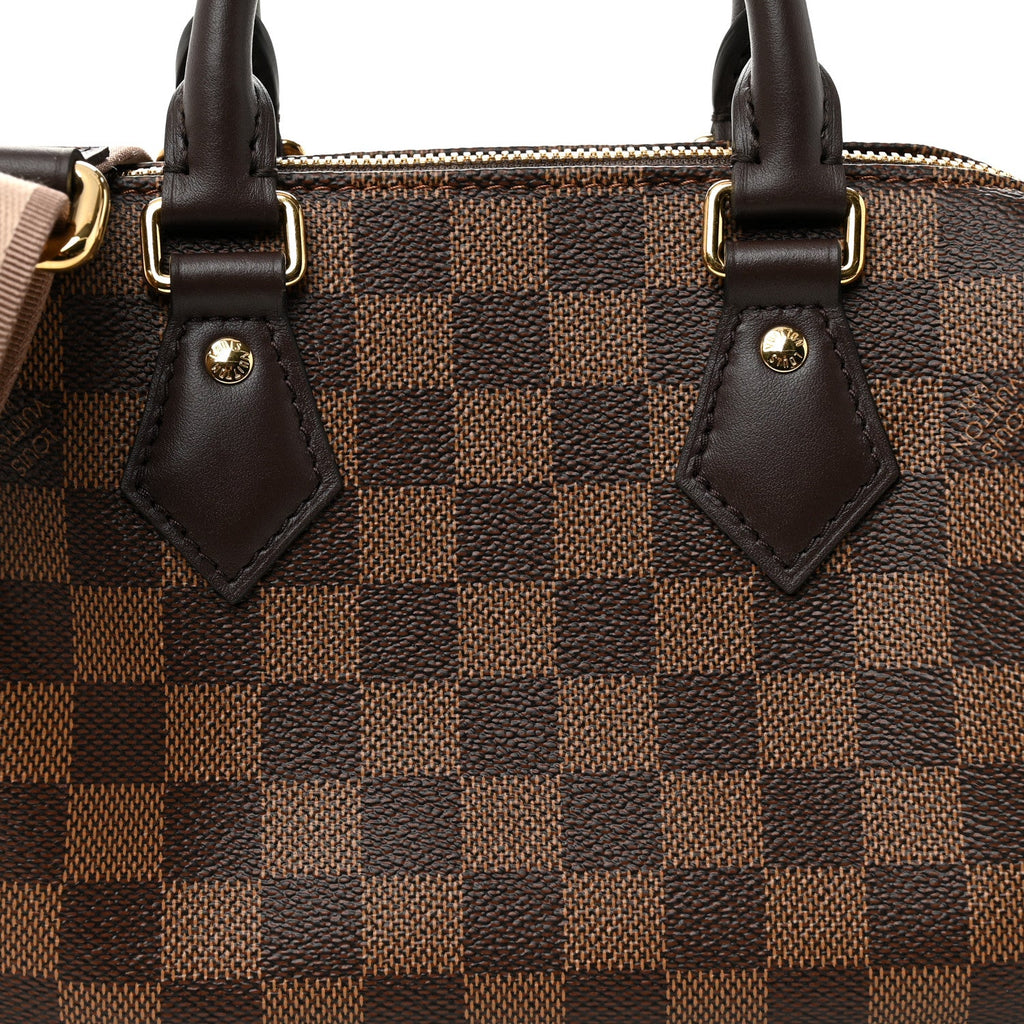 Louis Vuitton Damier Ebene Speedy Bandouliere 20