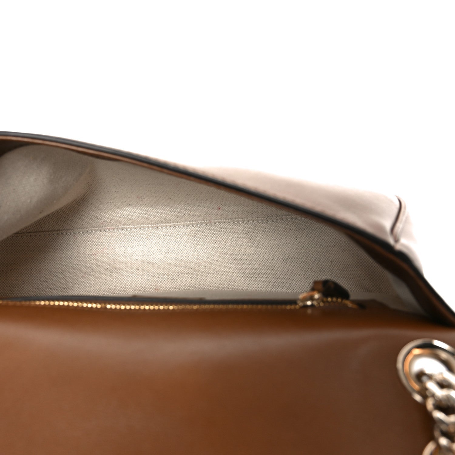 Gucci Suede Calfskin Blondie Medium Shoulder Bag Light Brown