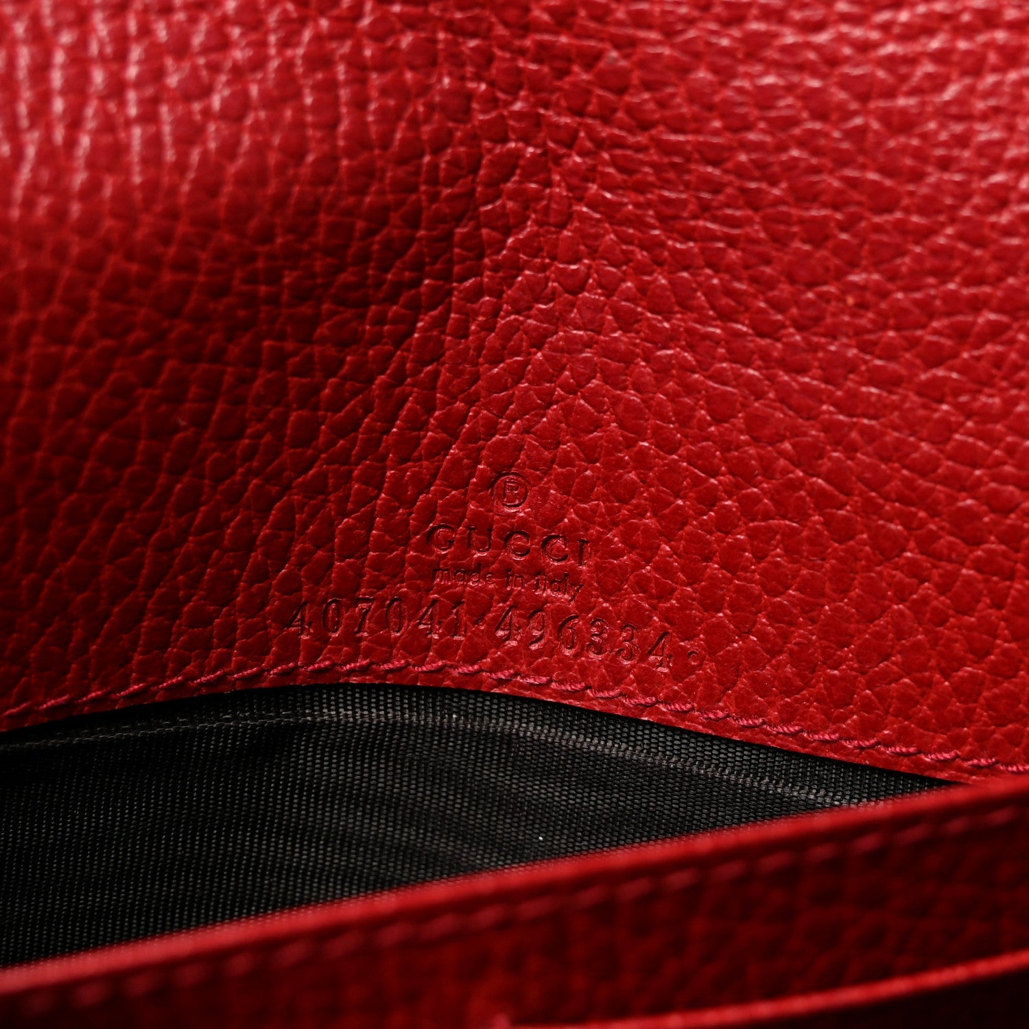 Gucci Dollar Calfskin Soho Wallet On Chain Blue Hibiscus Red Mystic White