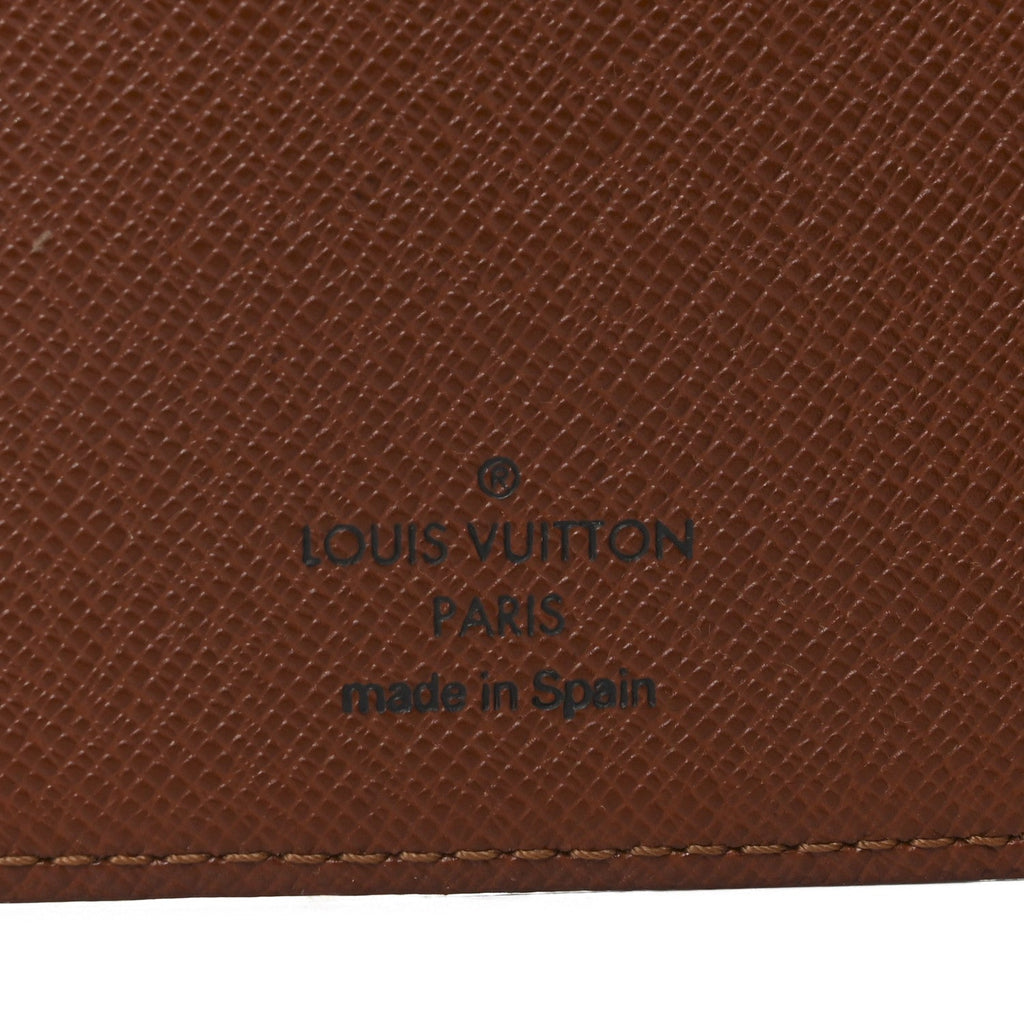 Louis Vuitton Monogram Pocket Agenda Cover