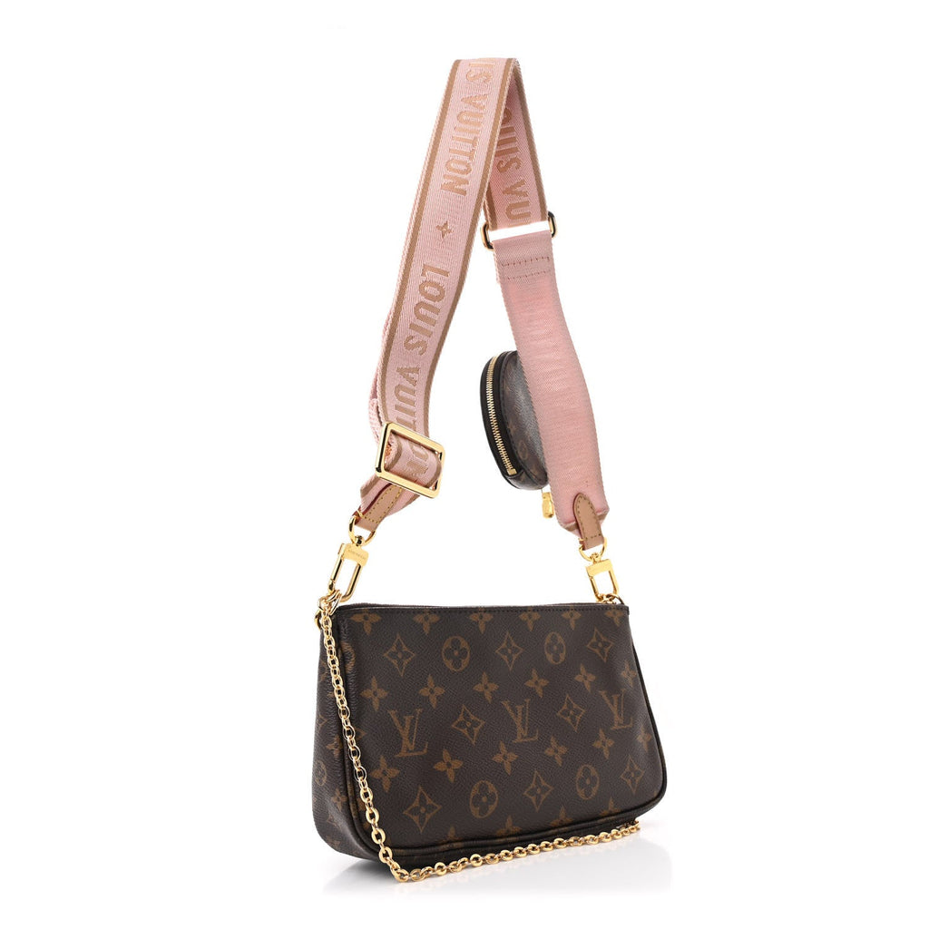 Louis Vuitton Monogram Multi Pochette Accessories Rose Clair