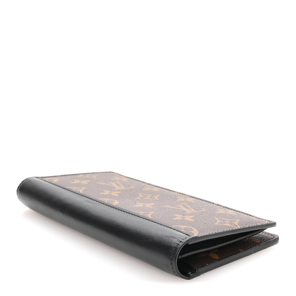 Louis Vuitton Monogram Macassar Brazza Wallet