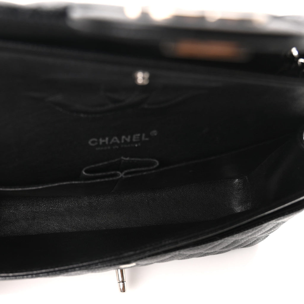 Chanel Caviar Quilted Medium Double Flap Black