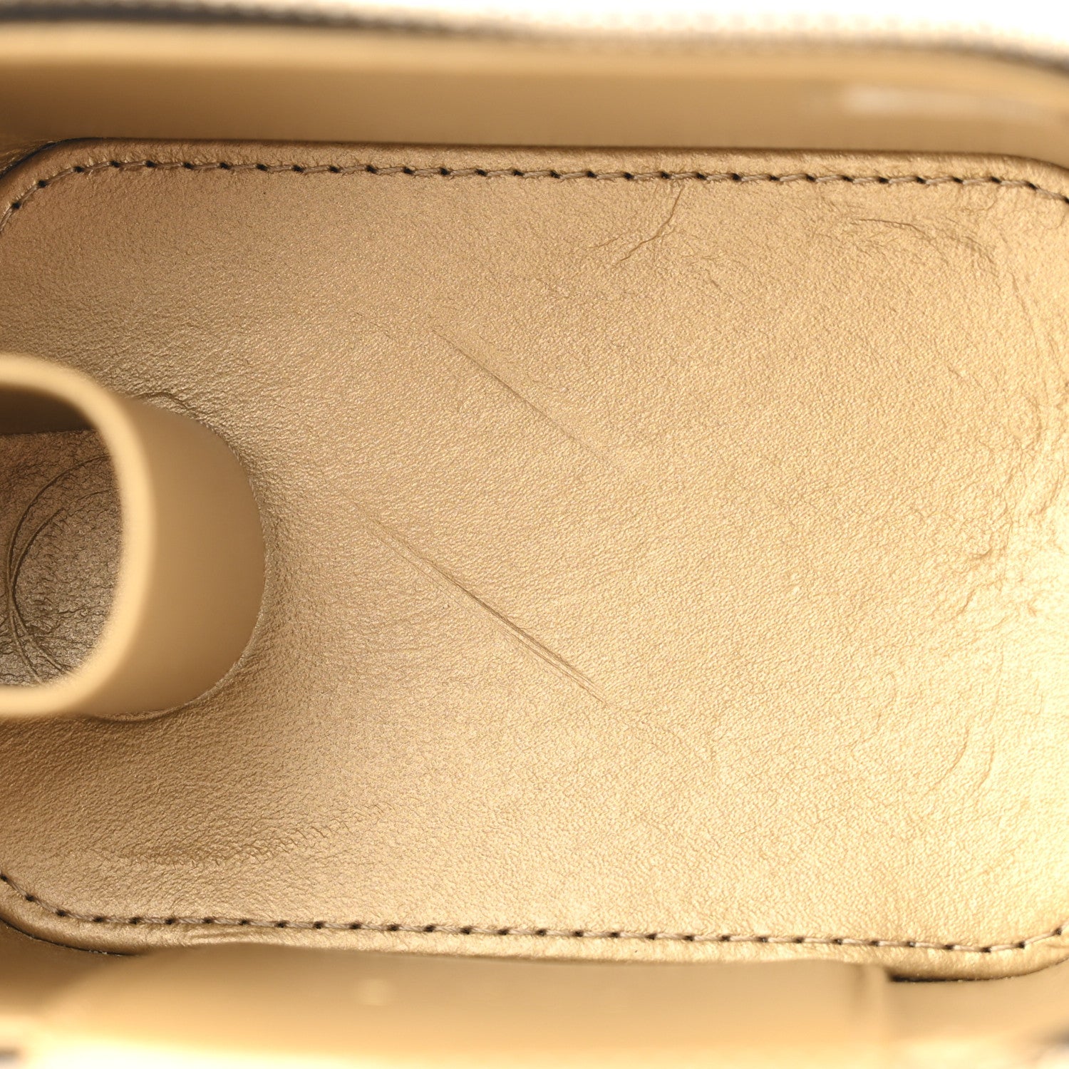Chanel Lambskin Quilted Mini Pearl Crush Vanity Case With Chain Black