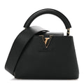 Louis Vuitton Taurillon Mini Capucines Black