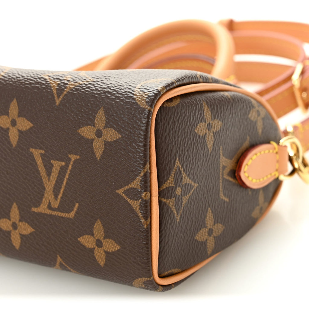 Louis Vuitton Monogram Nano Speedy Bandouliere