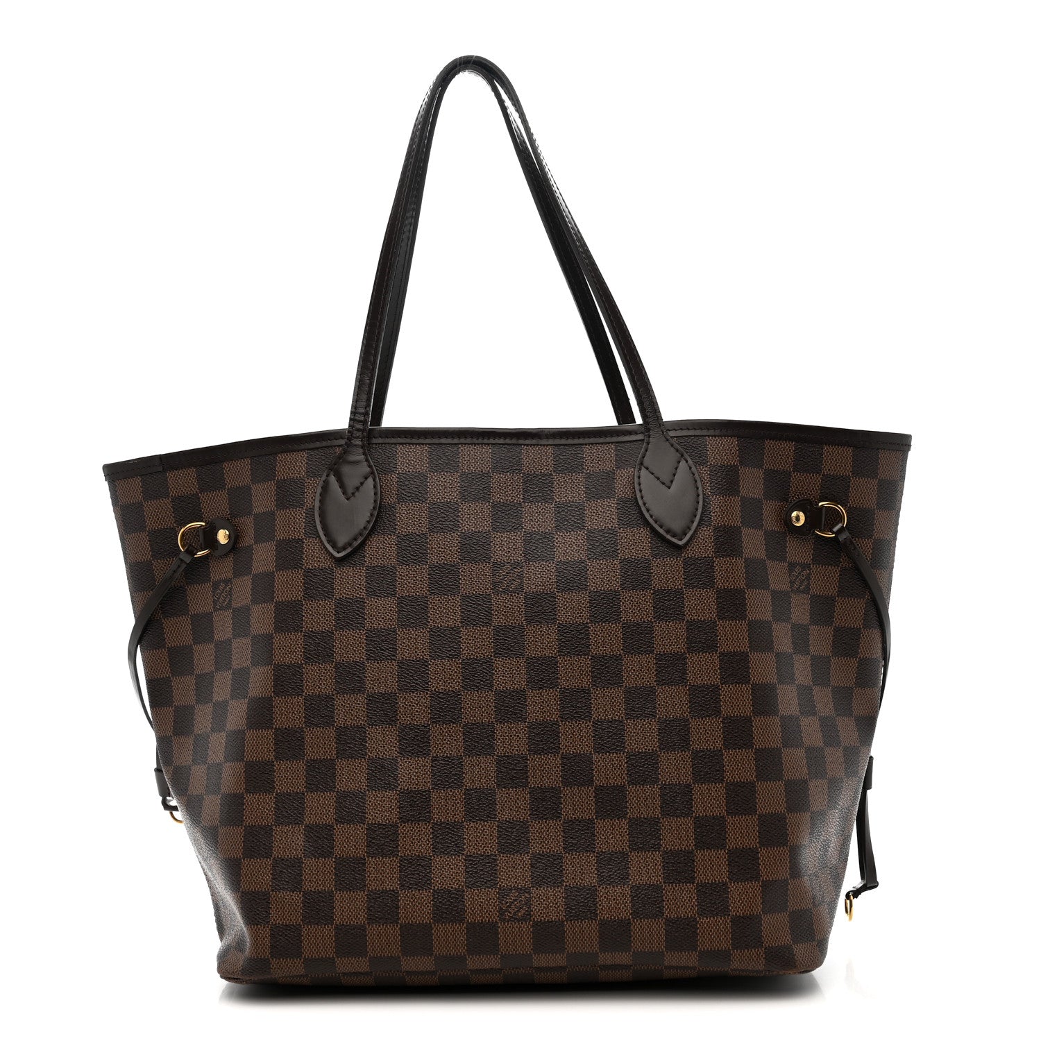 Louis Vuitton Damier Ebene Neo Neverfull MM Rose Ballerine