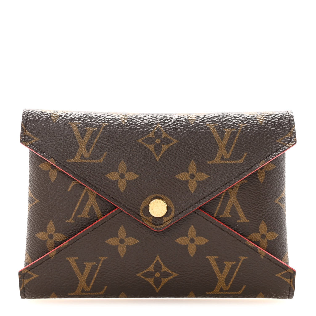 Louis Vuitton Monogram Medium Kirigami Pochette Insert Coquelicot