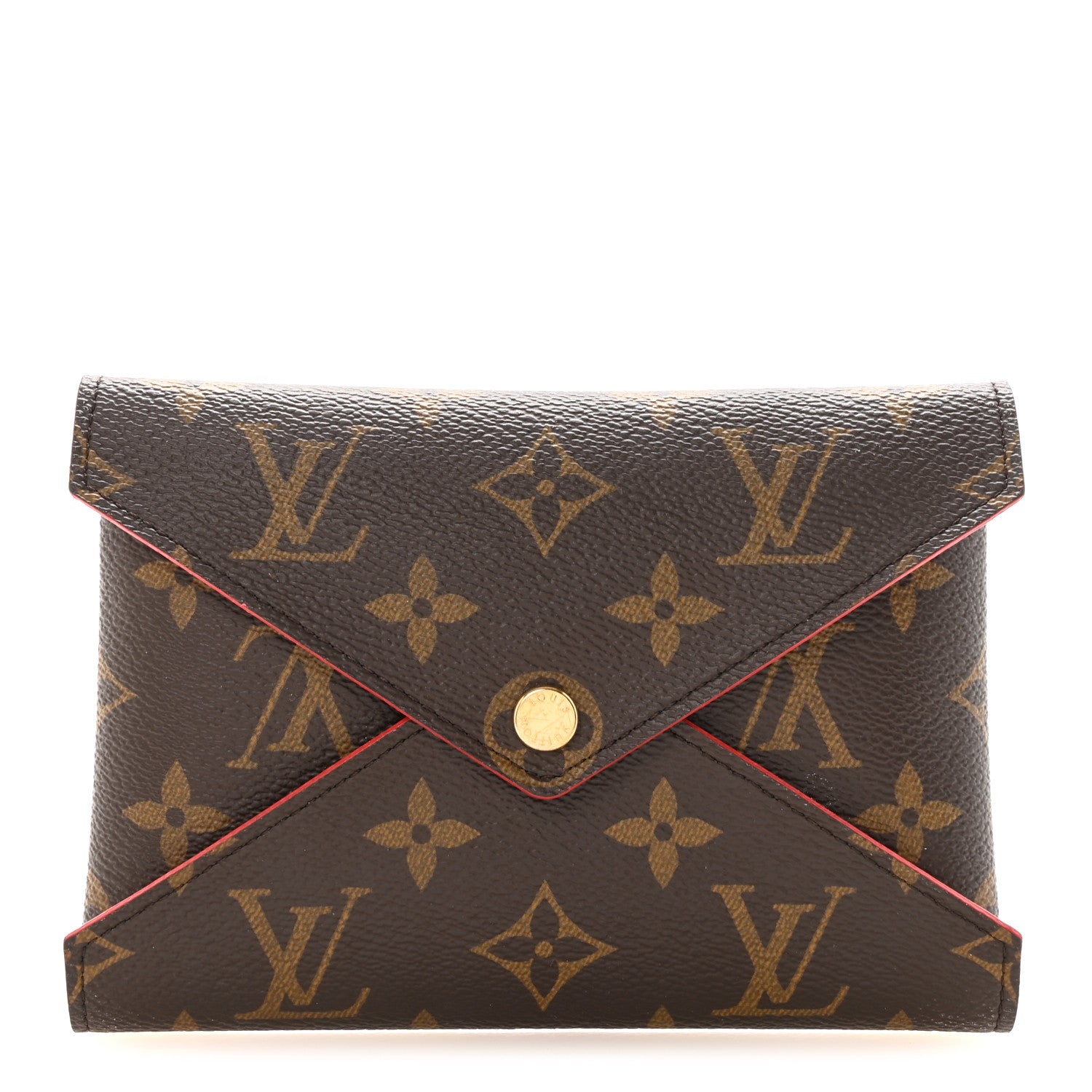 Louis Vuitton Monogram Medium Kirigami Pochette Insert Coquelicot