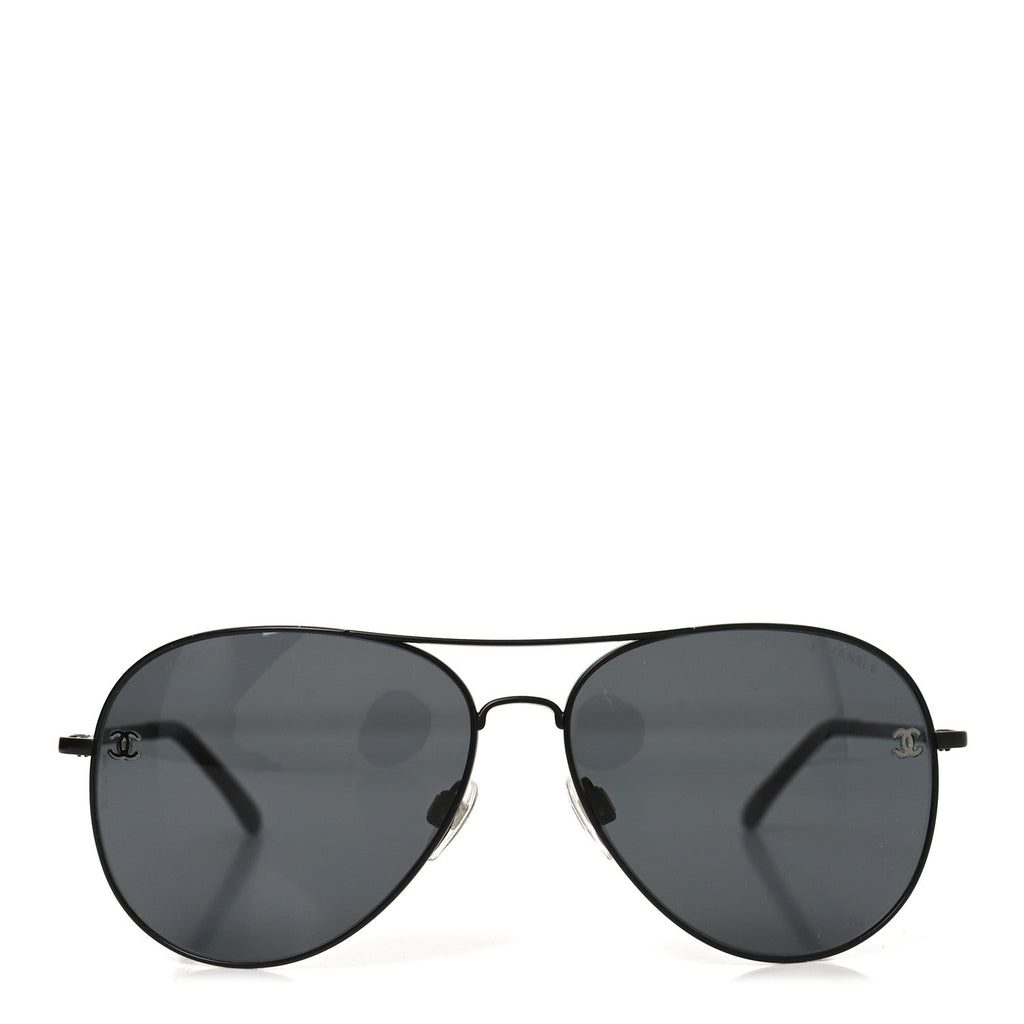 Aviator CC Sunglasses 4189-T-Q Black