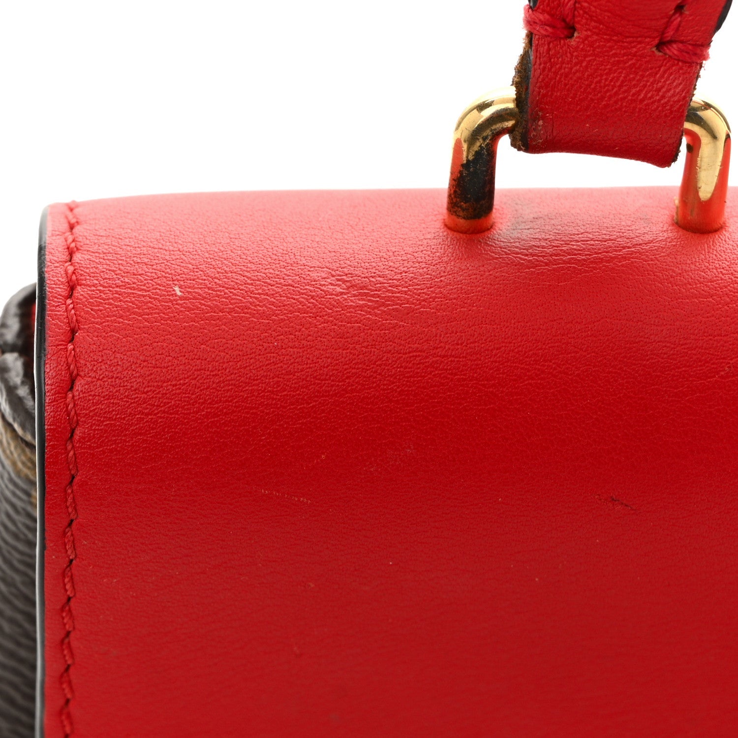 Louis Vuitton Monogram Locky BB Coquelicot