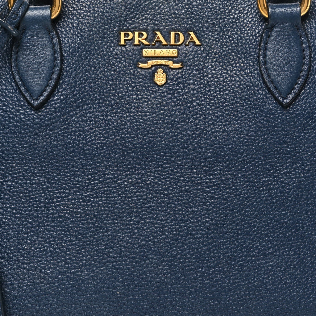 Prada Vitello Phenix Shopping Tote Baltico