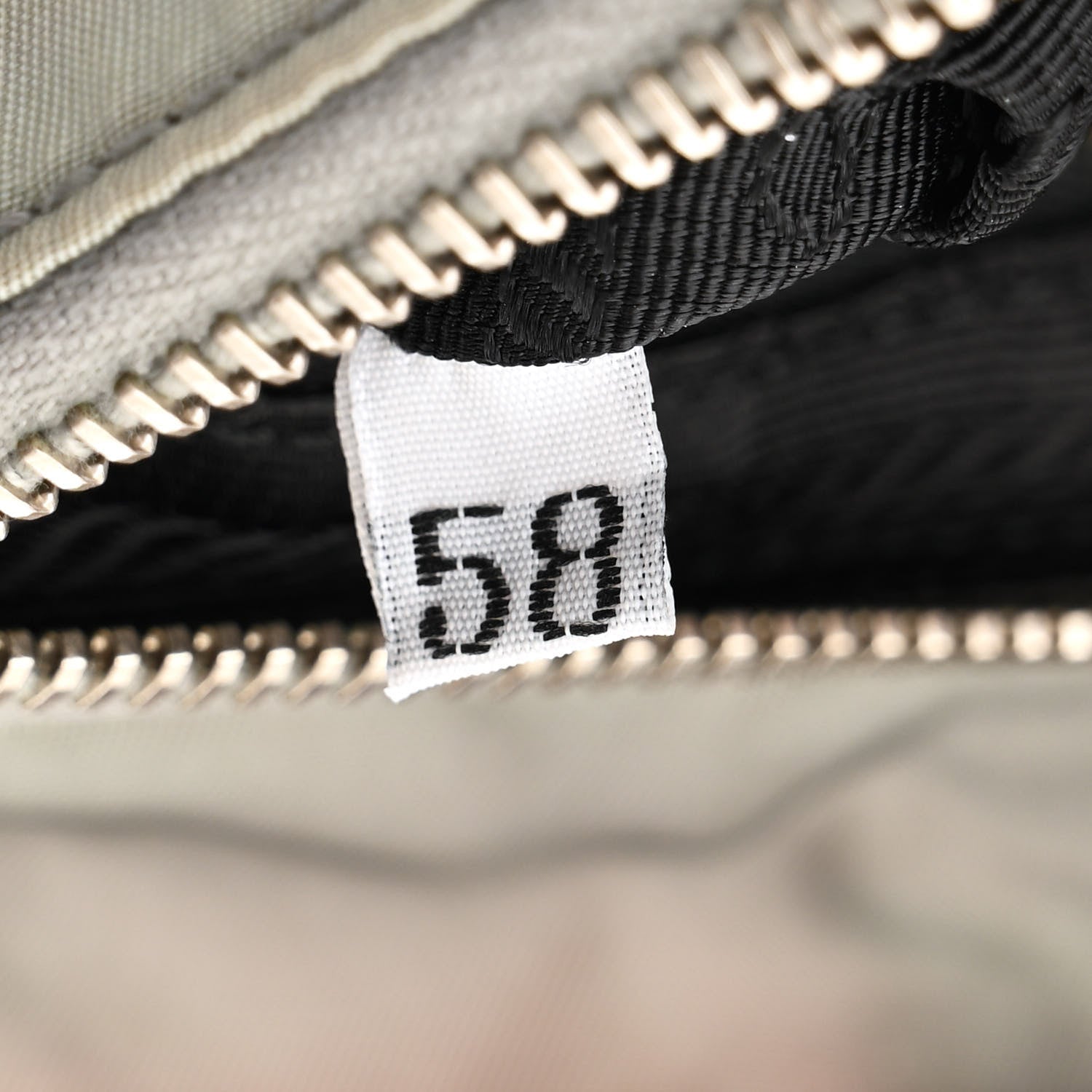 Prada Nylon Vernice Belt Bag Pink Gray