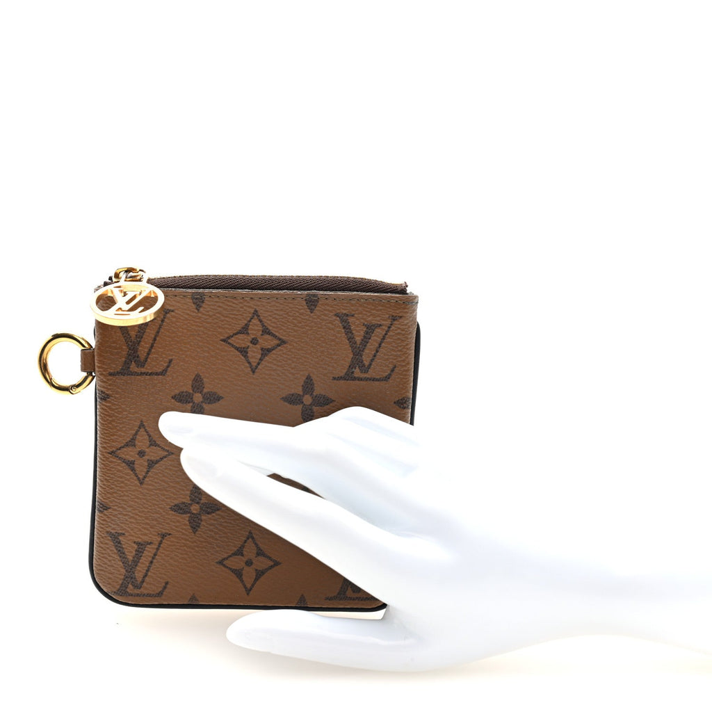 Louis Vuitton Reverse Monogram Trio Square Pouch