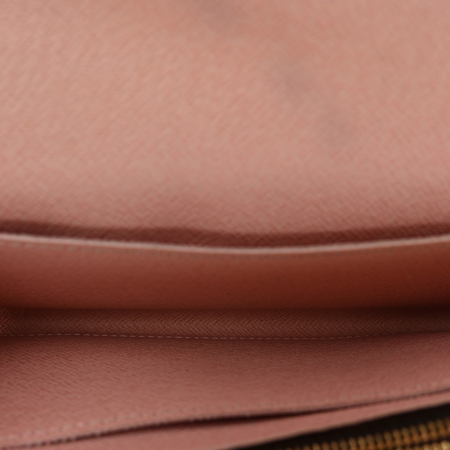 Louis Vuitton Damier Ebene Caissa Wallet Rose Ballerine