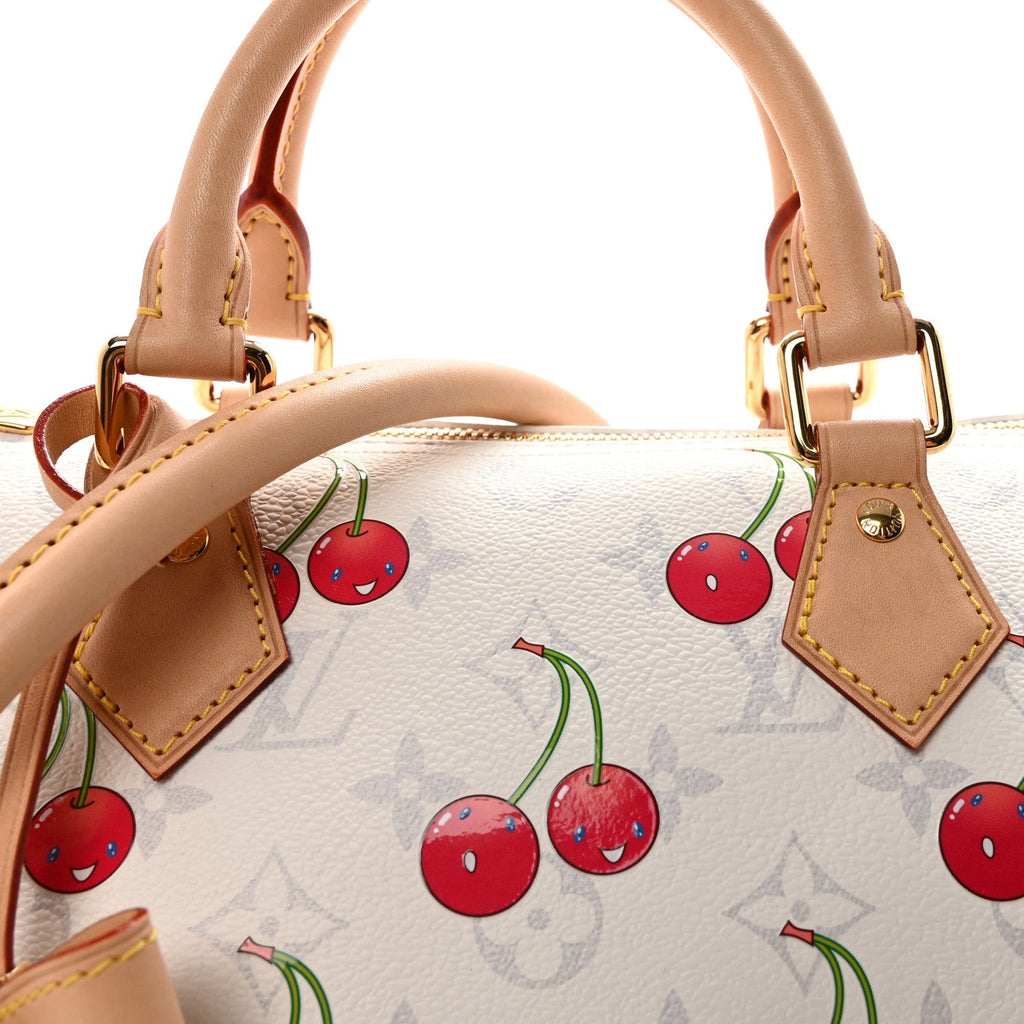 Louis Vuitton LV X TM Monogram Cerises Speedy Soft Bandouliere 30
