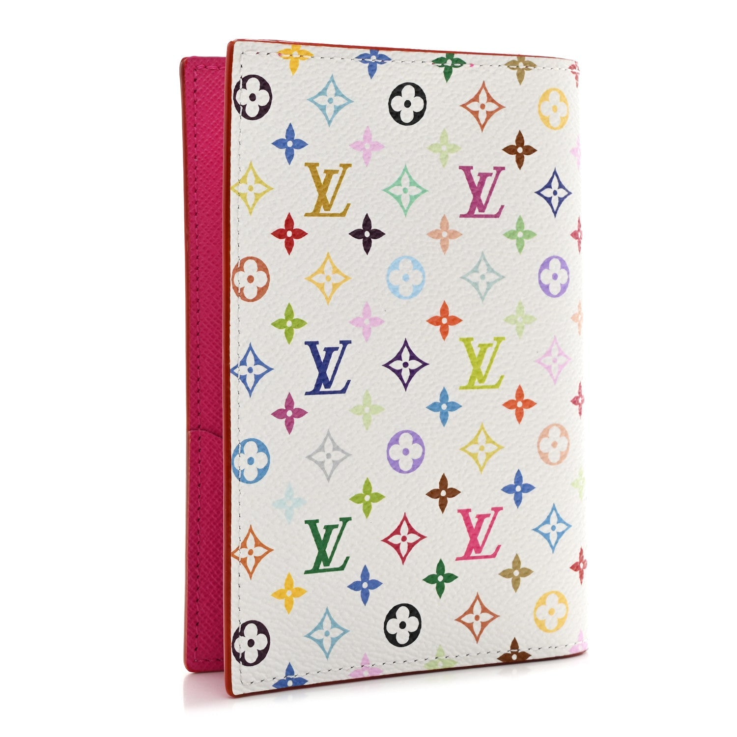 Louis Vuitton LV X TM Monogram Multicolor Passport Cover White