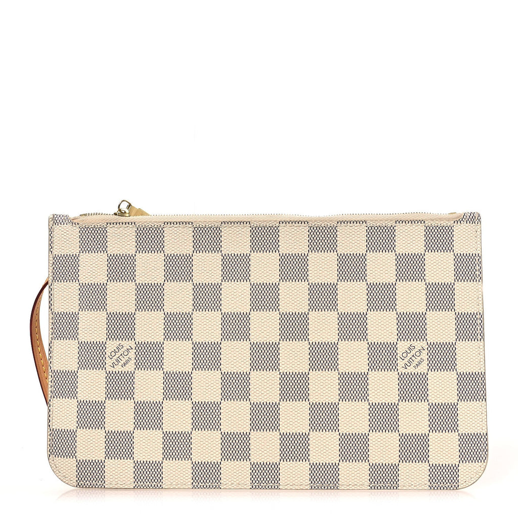 Louis Vuitton Damier Azur Neverfull MM GM Pochette