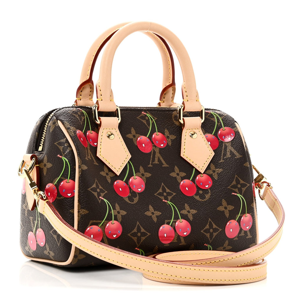 Louis Vuitton LV X TM Monogram Cerises Speedy Bandouliere 20