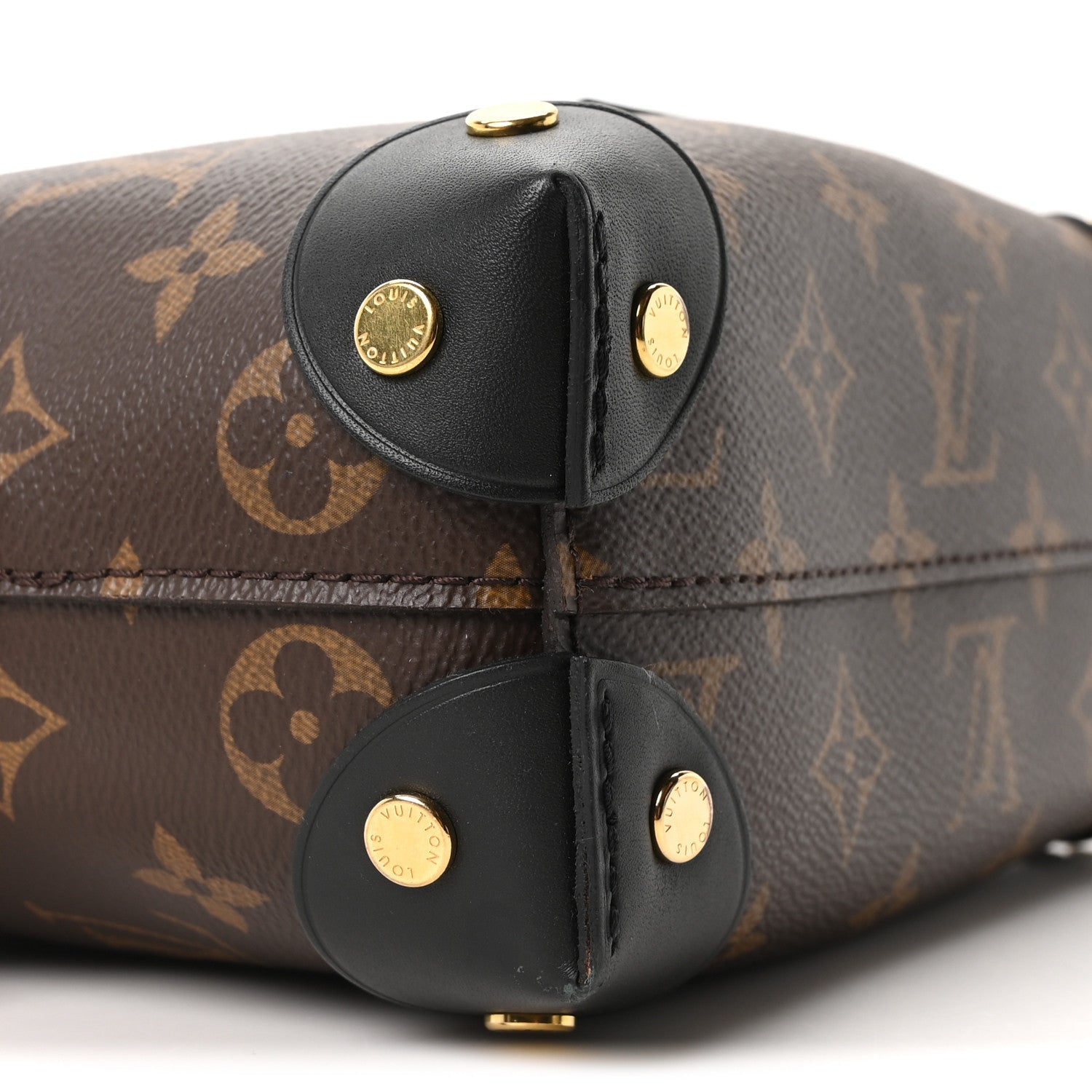 Louis Vuitton Monogram Petite Malle Souple Black