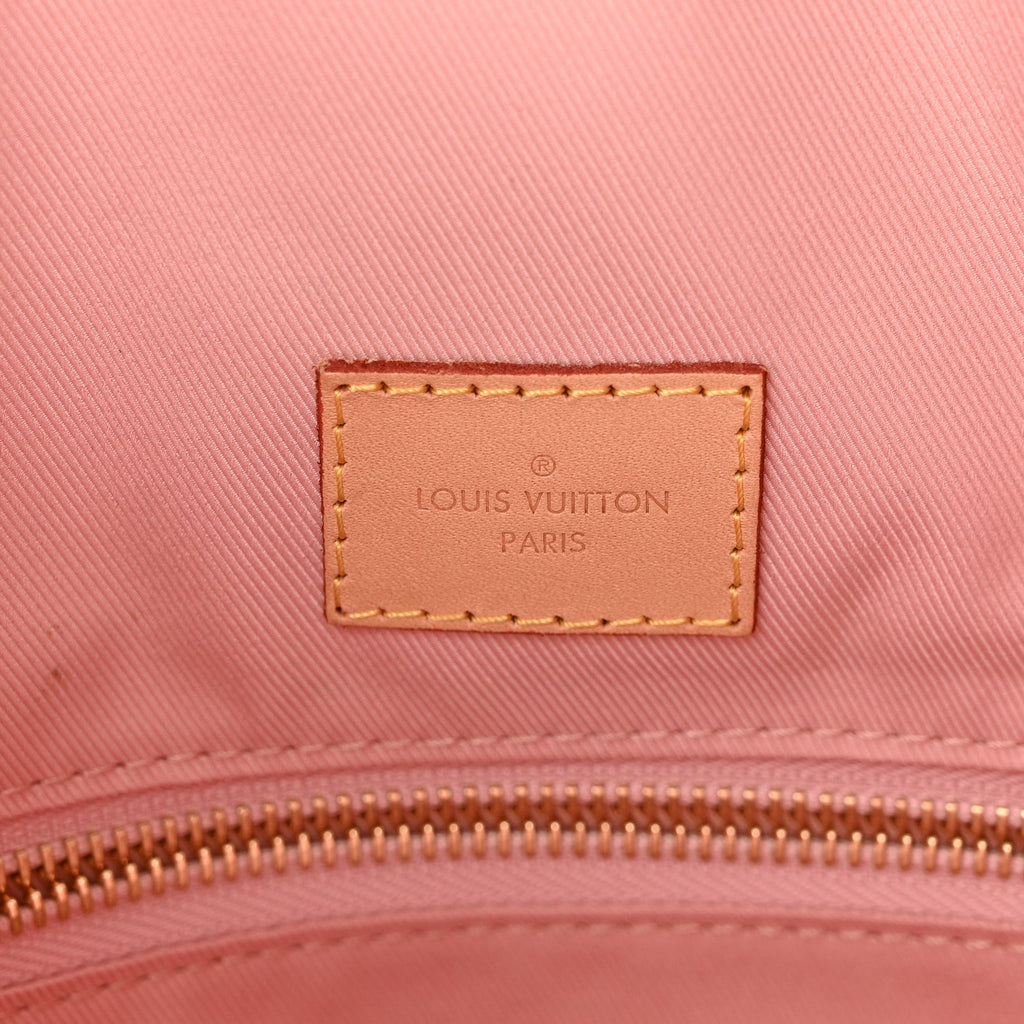 Louis Vuitton Damier Azur Graceful PM Rose Ballerine