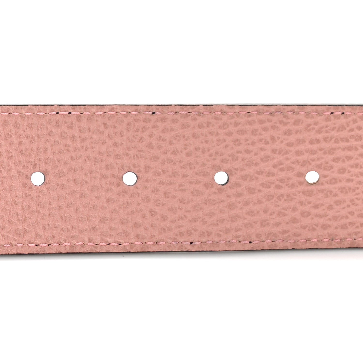 Gucci Calfskin 1973 Reversible Belt 90 36 Black Pink