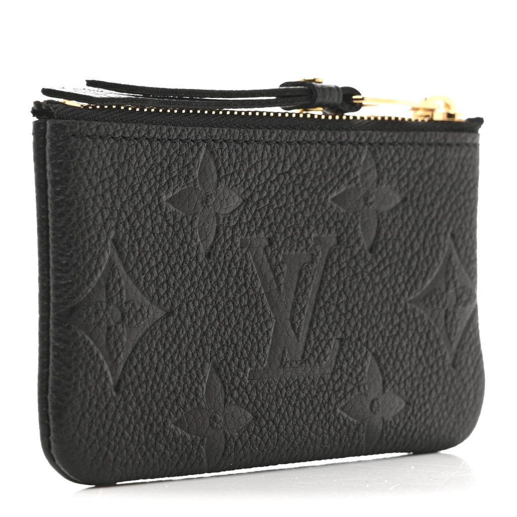 Louis Vuitton Empreinte Monogram Giant Key Pouch Black