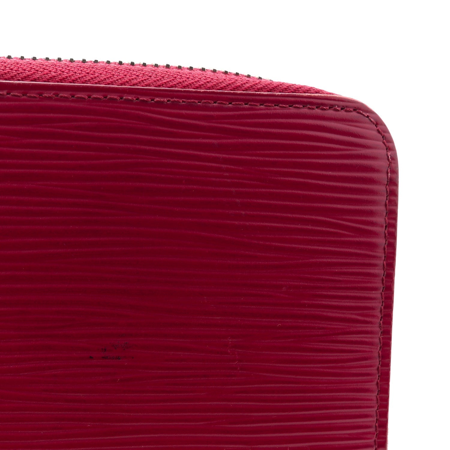 Louis Vuitton Epi Zippy Wallet Fuchsia
