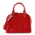 Louis Vuitton Vernis Alma BB Rose Indien