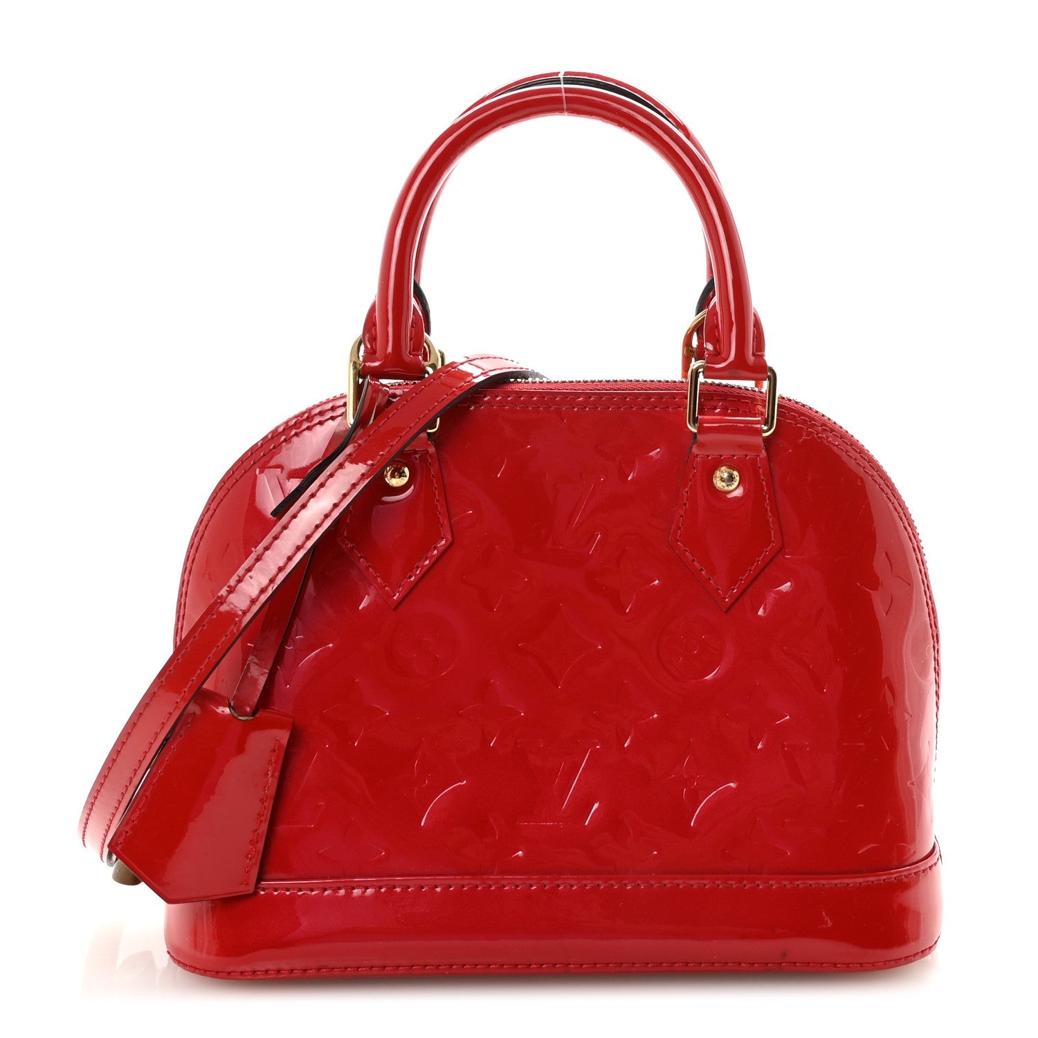 Louis Vuitton Vernis Alma BB Rose Indien