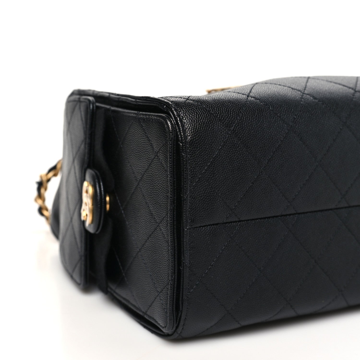 Chanel Caviar Quilted Small Chanel 25 Handbag Black