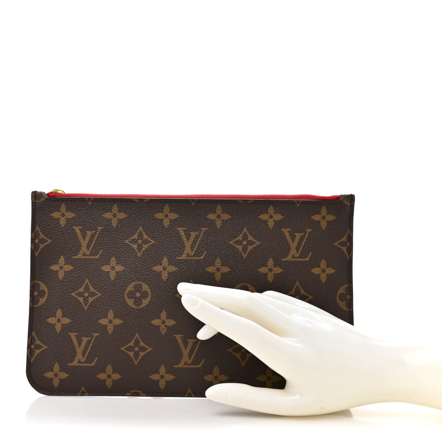 Louis Vuitton Monogram Neverfull MM GM Pochette Cherry