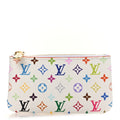 Louis Vuitton LV X TM Monogram Multicolor Key Pouch White