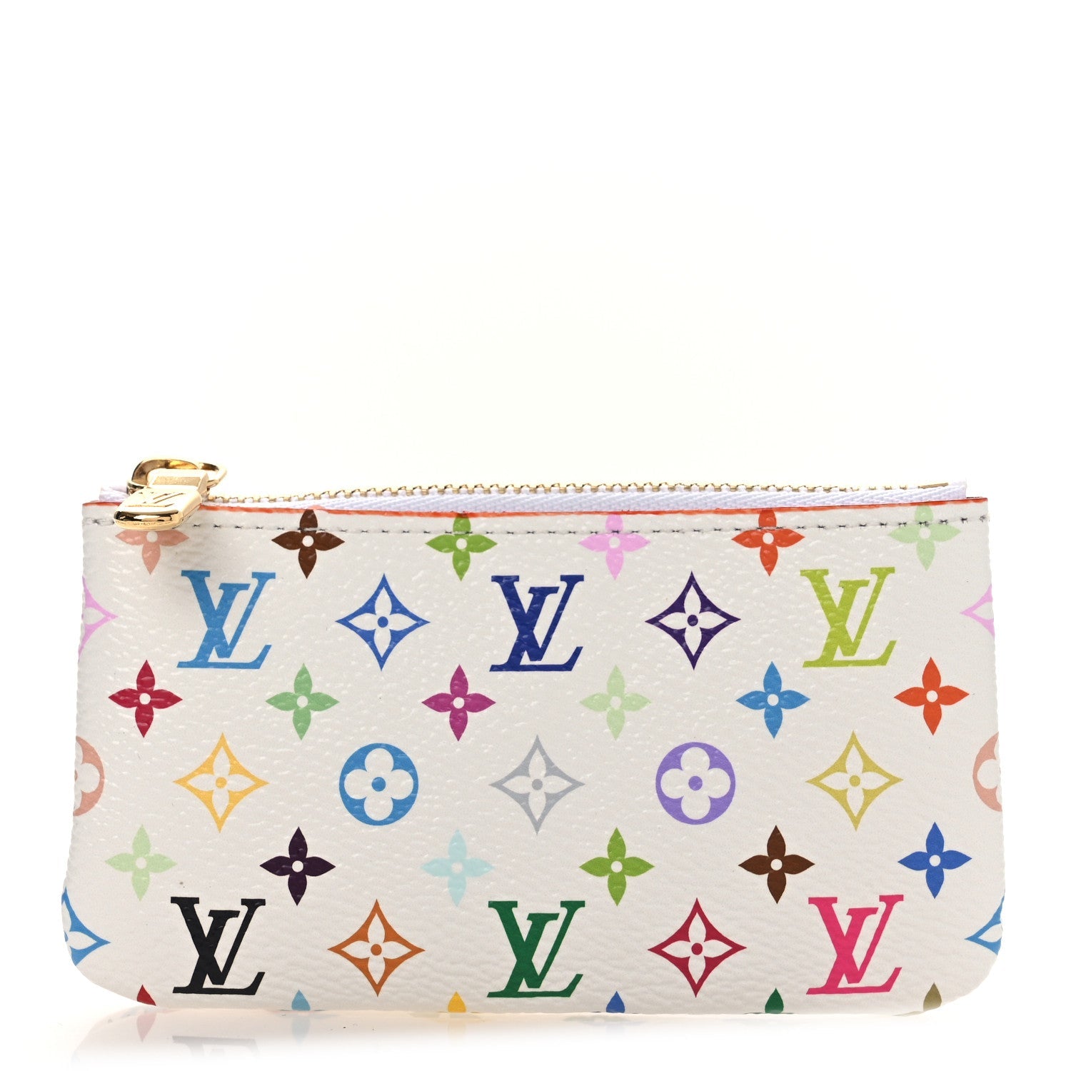 Louis Vuitton LV X TM Monogram Multicolor Key Pouch White